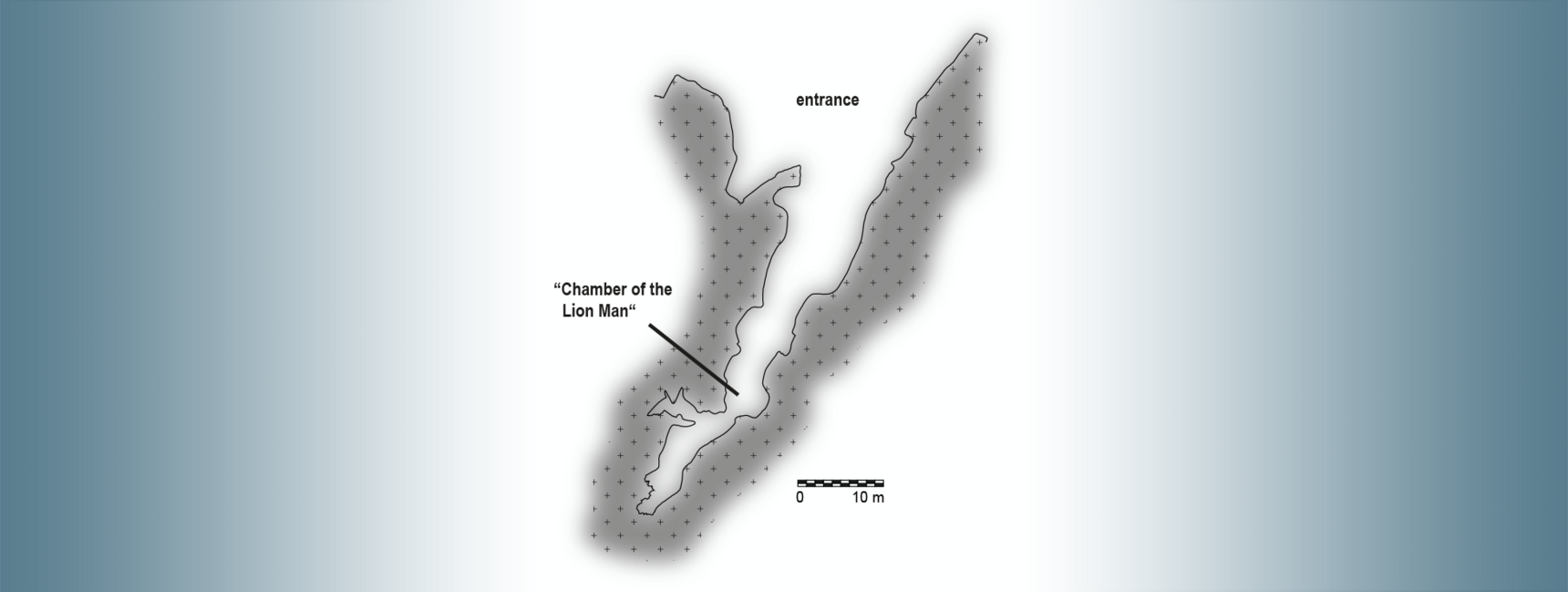 Ground plan of Hohlenstein Stadel Cave.